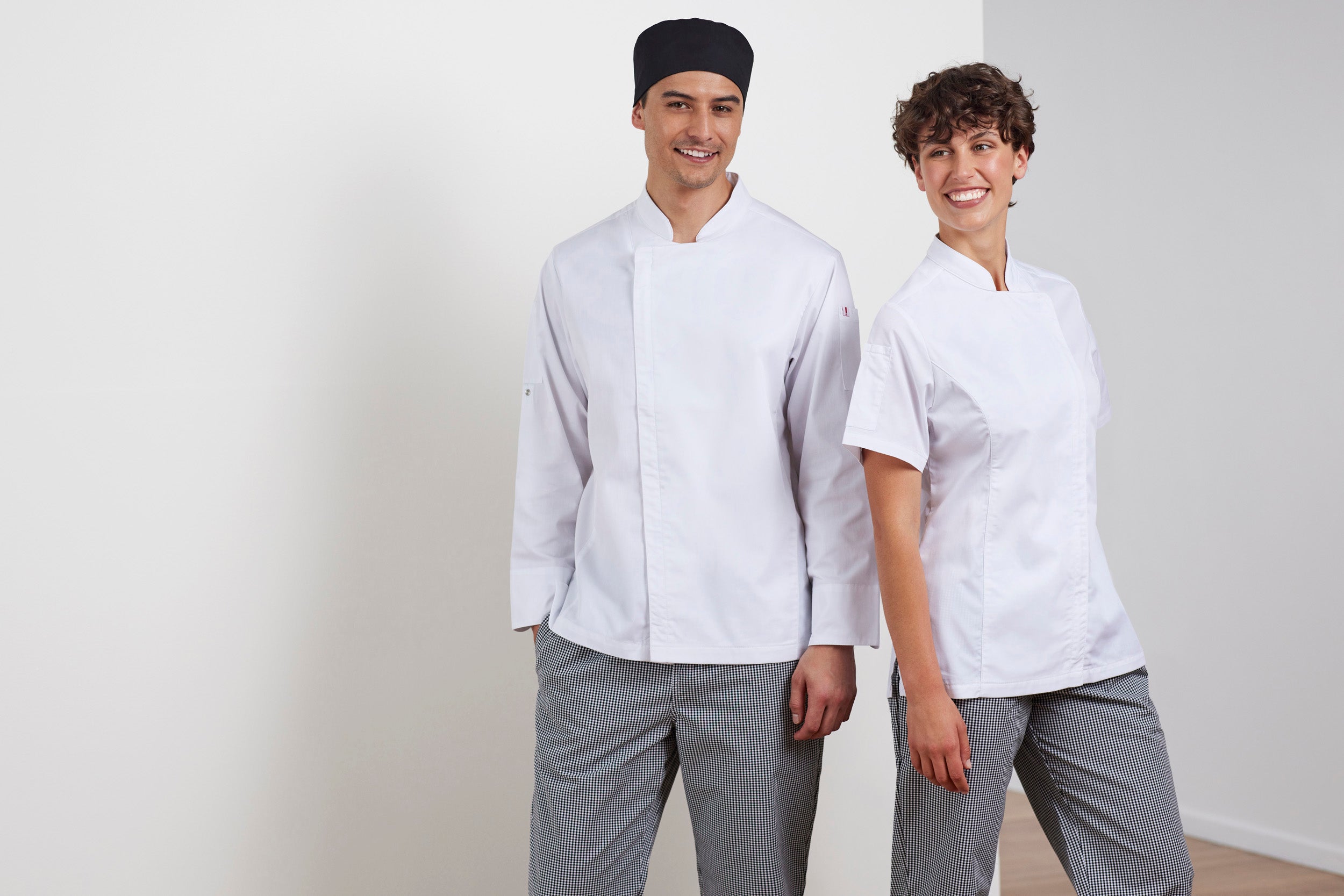 Yes Chef CH330LS Womens Alfresco Short Sleeve Chef Jacket