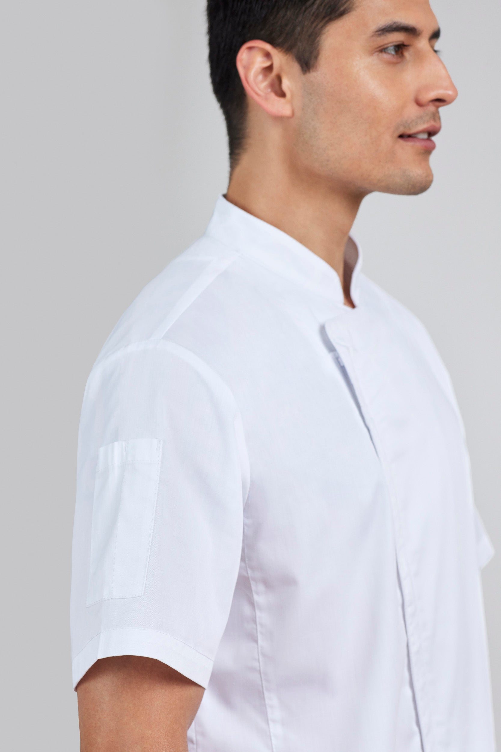 Yes Chef CH330MS Mens Alfresco Short Sleeve Chef Jacket