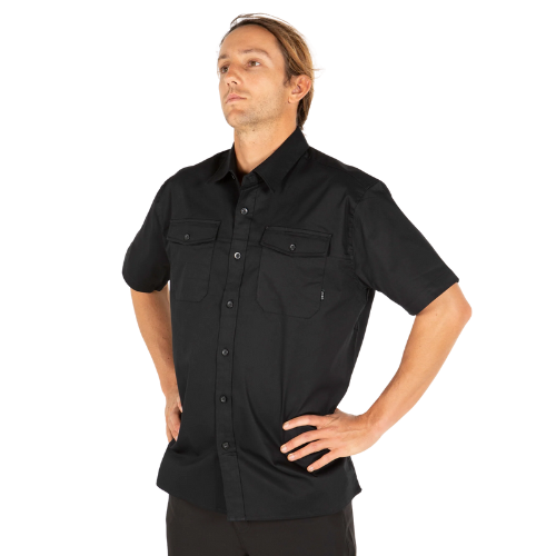 Unit Workwear Mens Task Short Sleeve Work Shirt