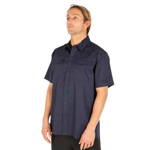 Unit Workwear Mens Task Short Sleeve Work Shirt