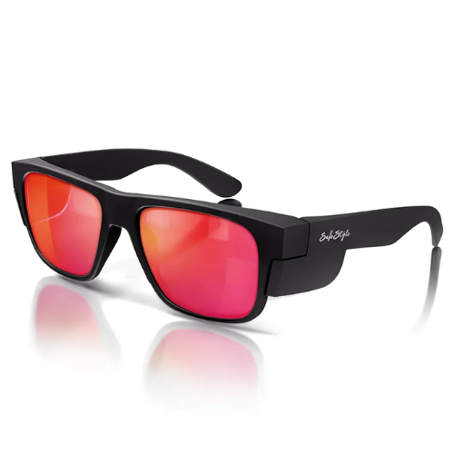 Fusions Mirror Red Polarised