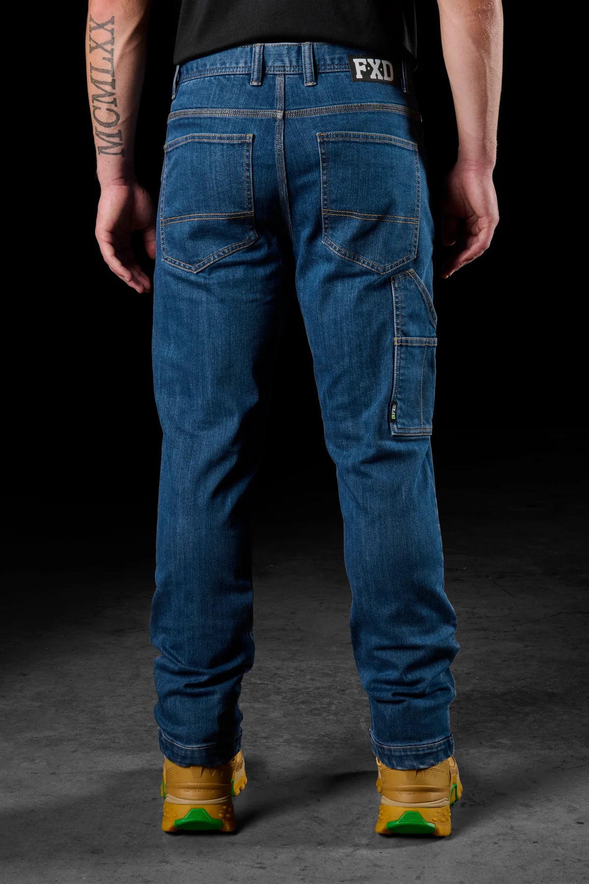 WD-4 Stretch Denim Straight Fit Jeans