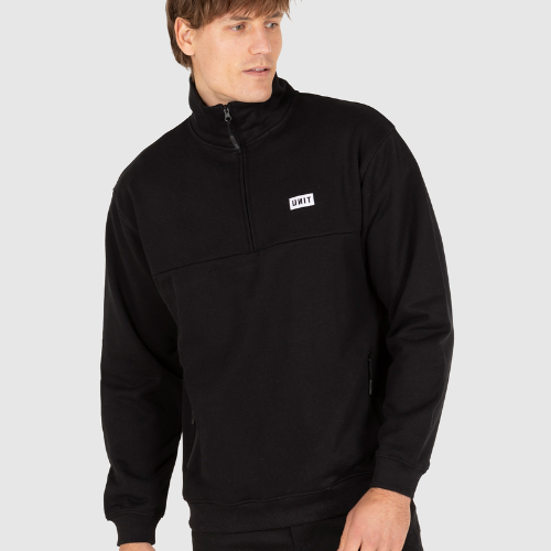Unit Workwear Mens Fleece Half Zip Boulevard