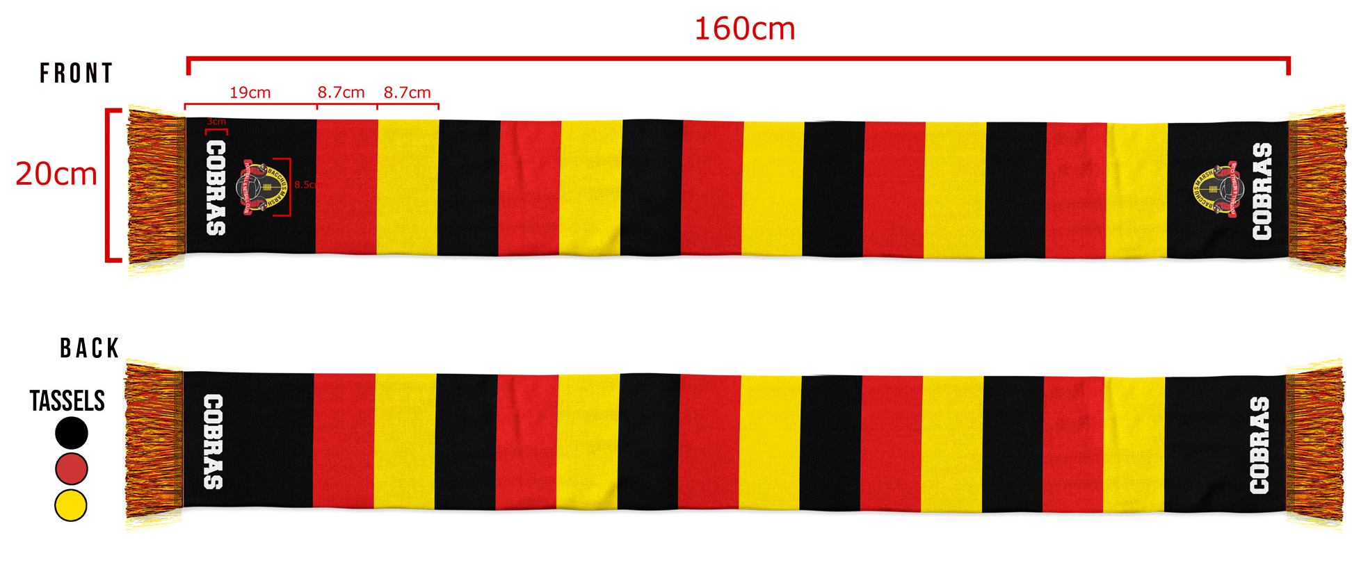 Cobras Scarf