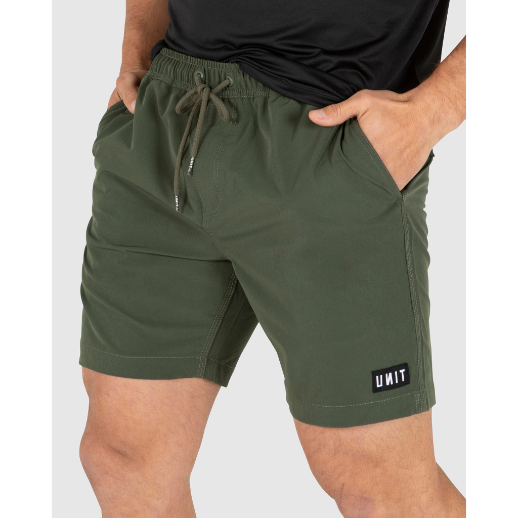Unit Workwear Block Elastic Waist Short