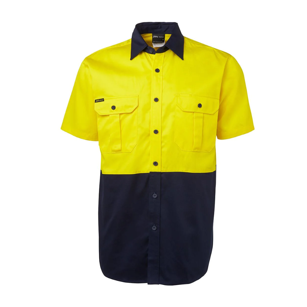 Hi Vis S/S 190g Cotton Shirt