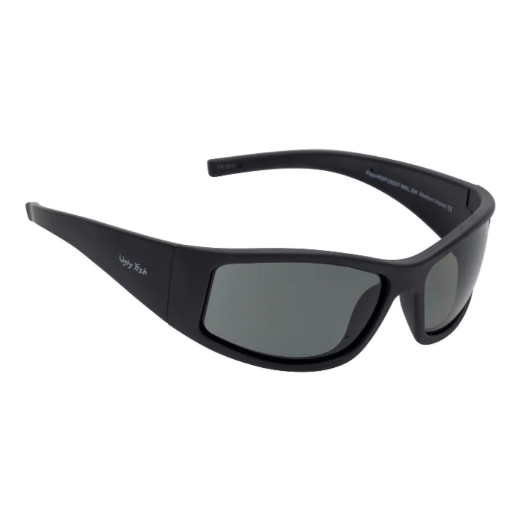 Ugly Fish Safety Glasses Flex Polarised Smoke Lens