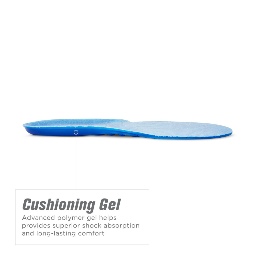 Sof Comfort Cushioning Gel Insole Mens