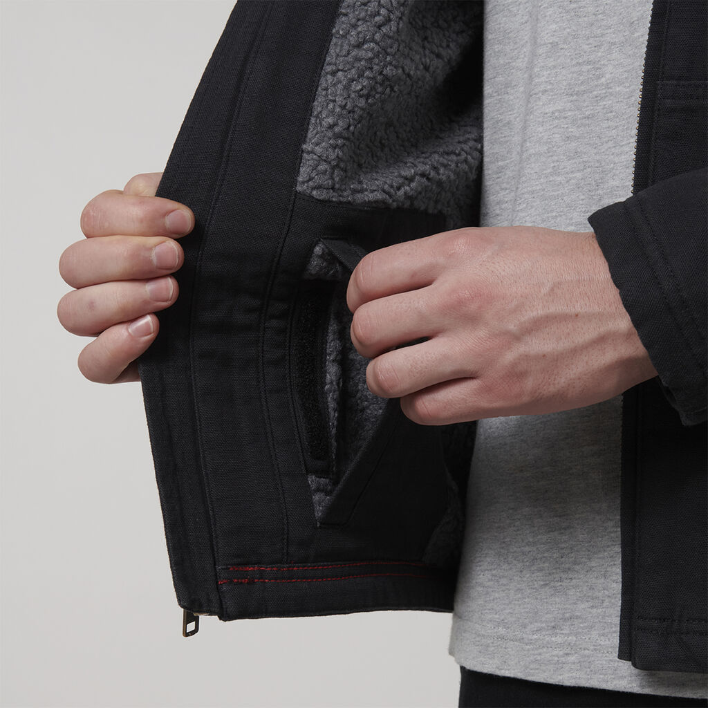 Canvas Hooded Jacket