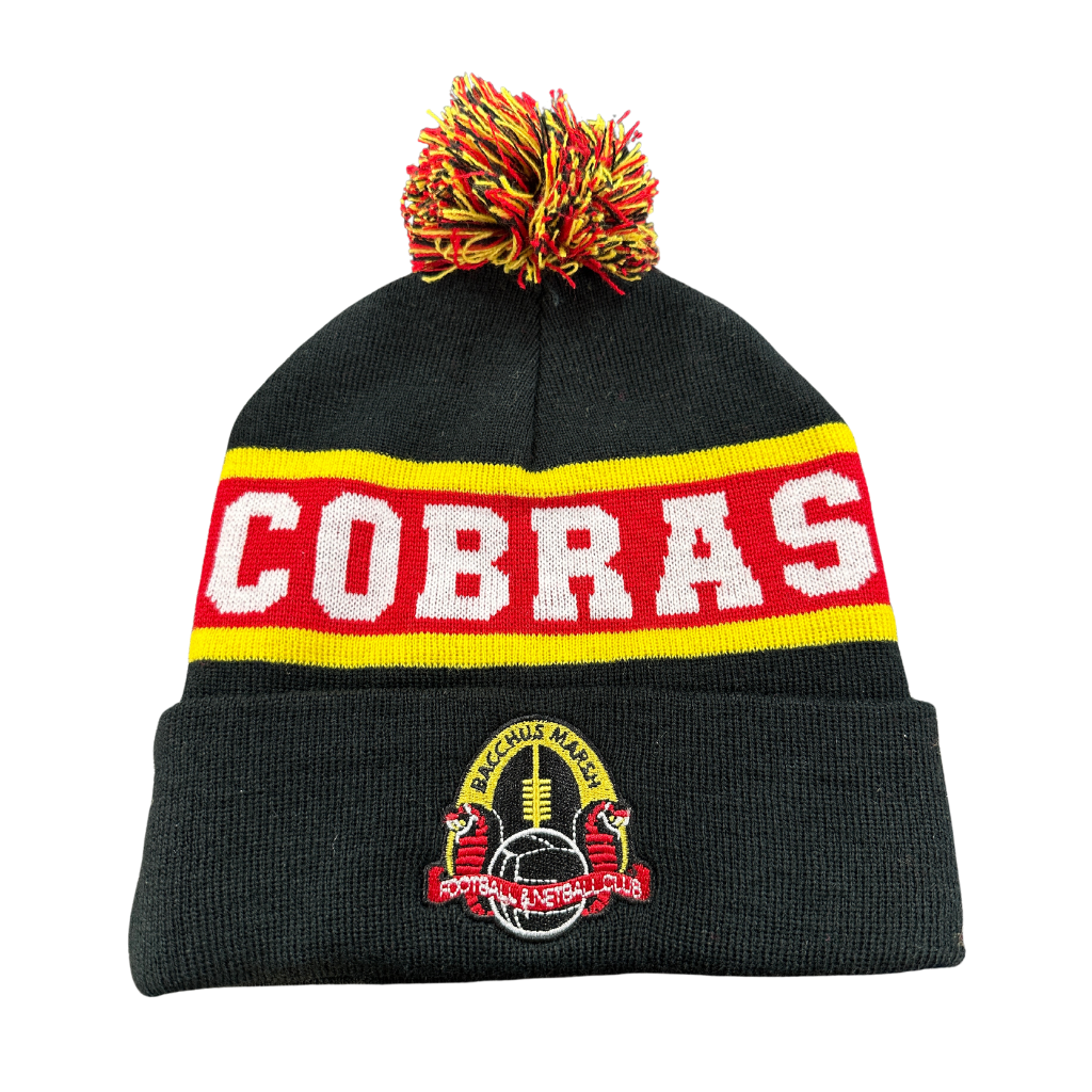 Cobras Pom Pom Beanie