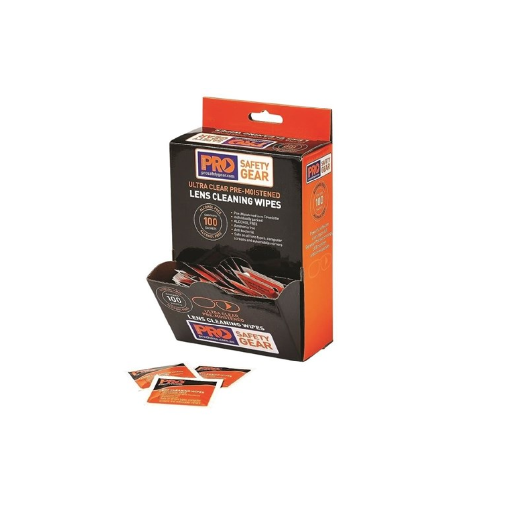 ProSafety Lens Cleaning Wipes