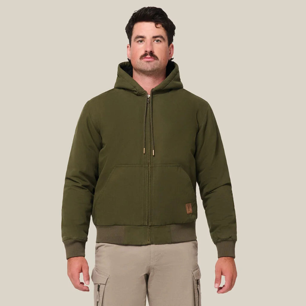 Heritage Canvas Bomber Jacket