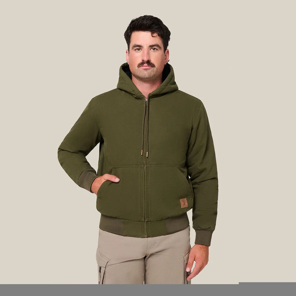 Heritage Canvas Bomber Jacket