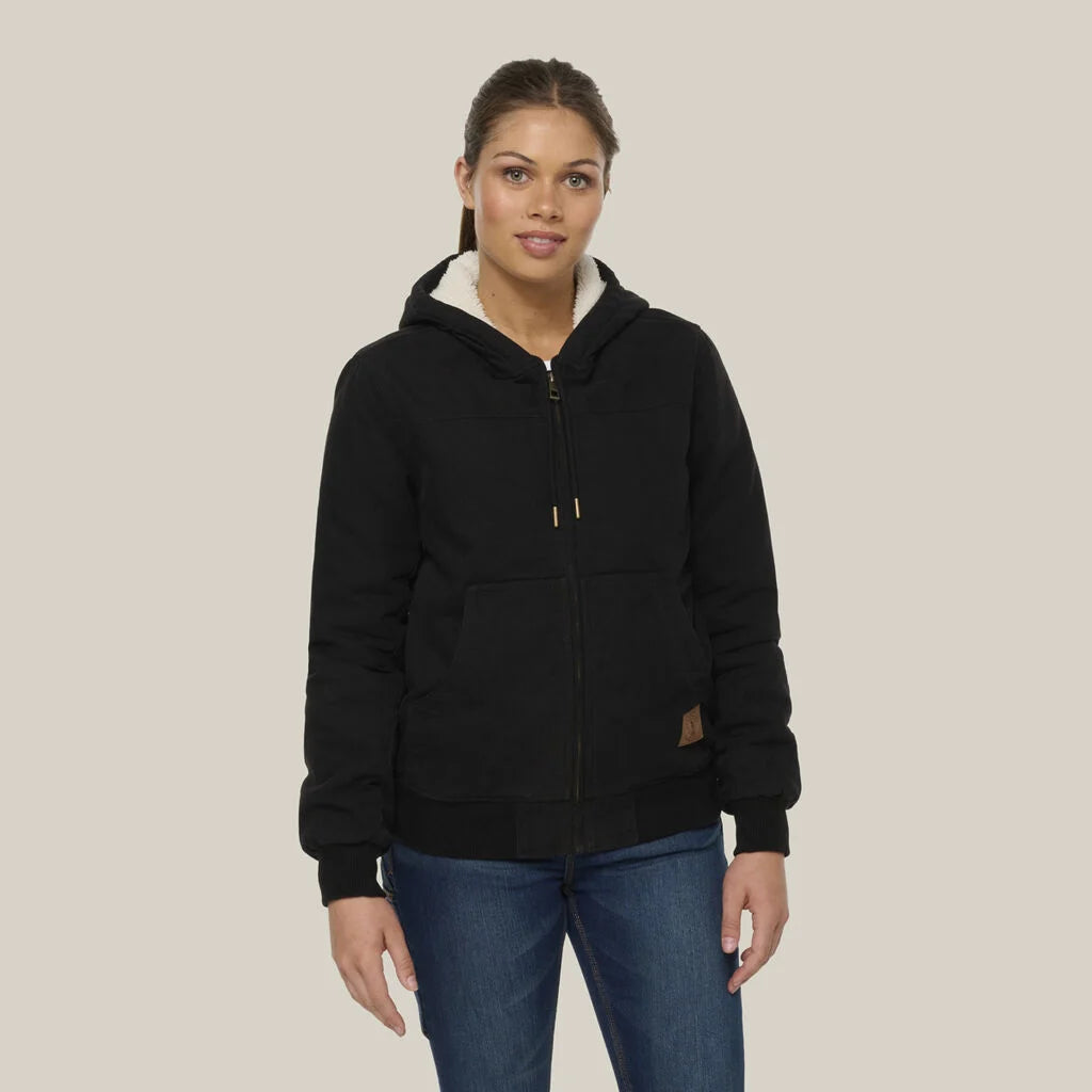 Womens Canvas Bomber Jacket