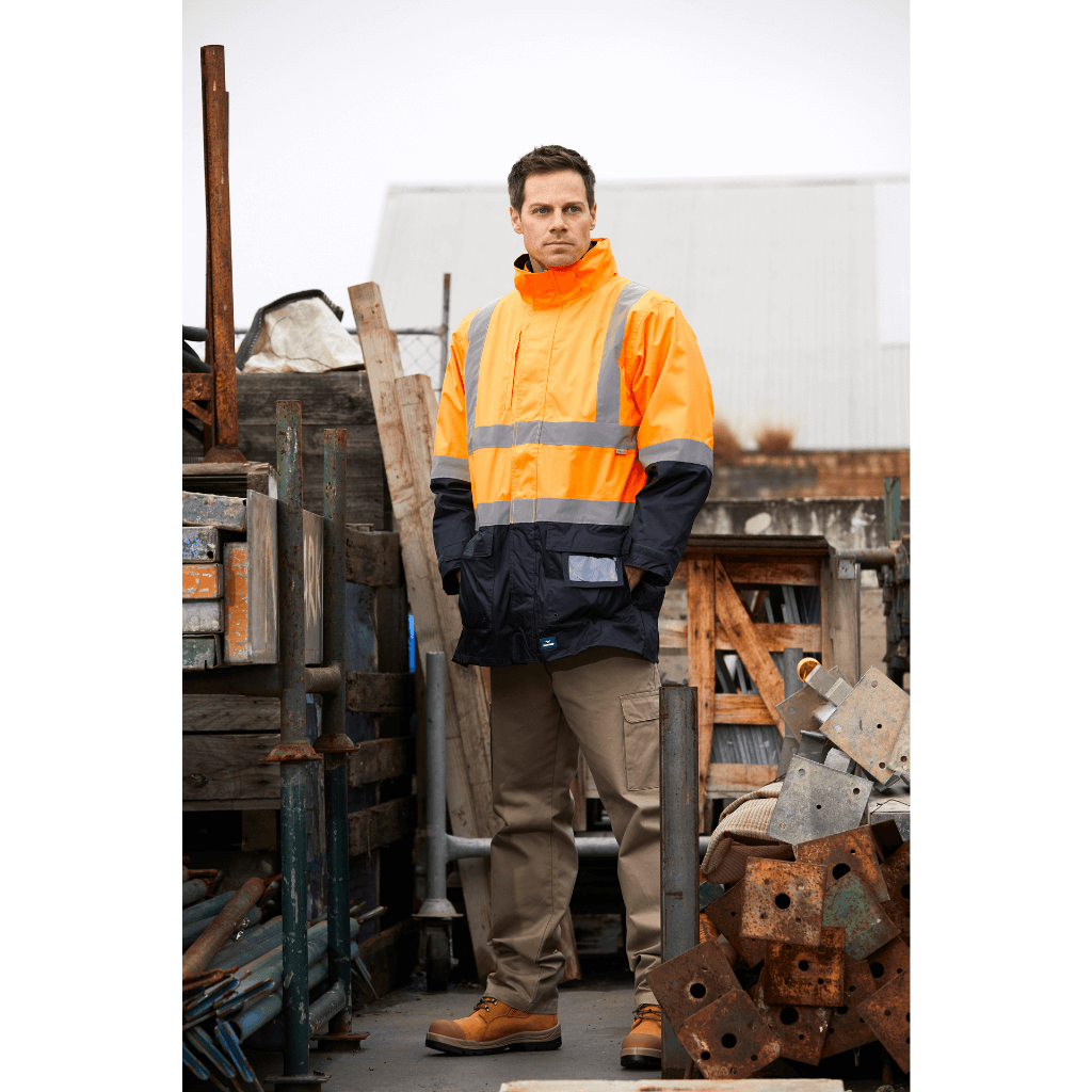 4-in-1 Hi Vis Utility Jacket And Vest
