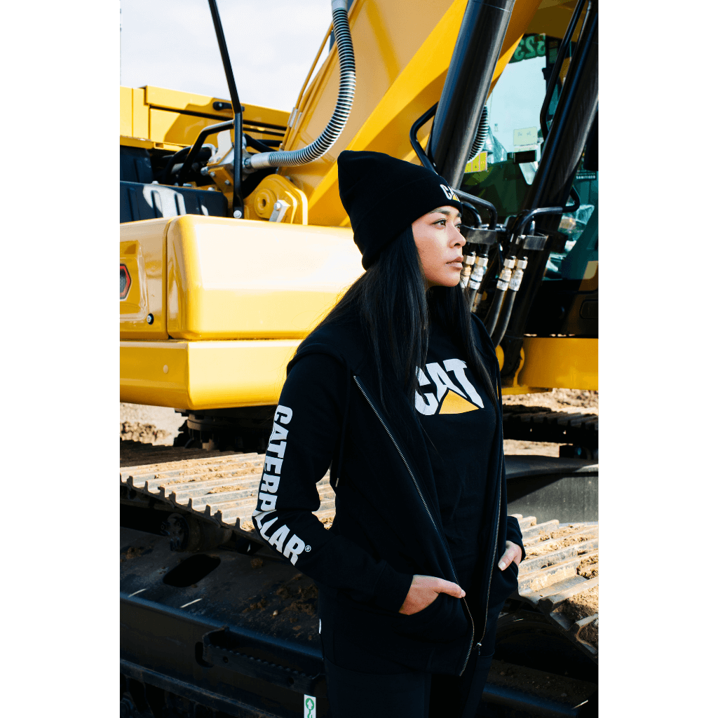 Cat Workwear Womens Zinnia Full Zip Banner Hoodie