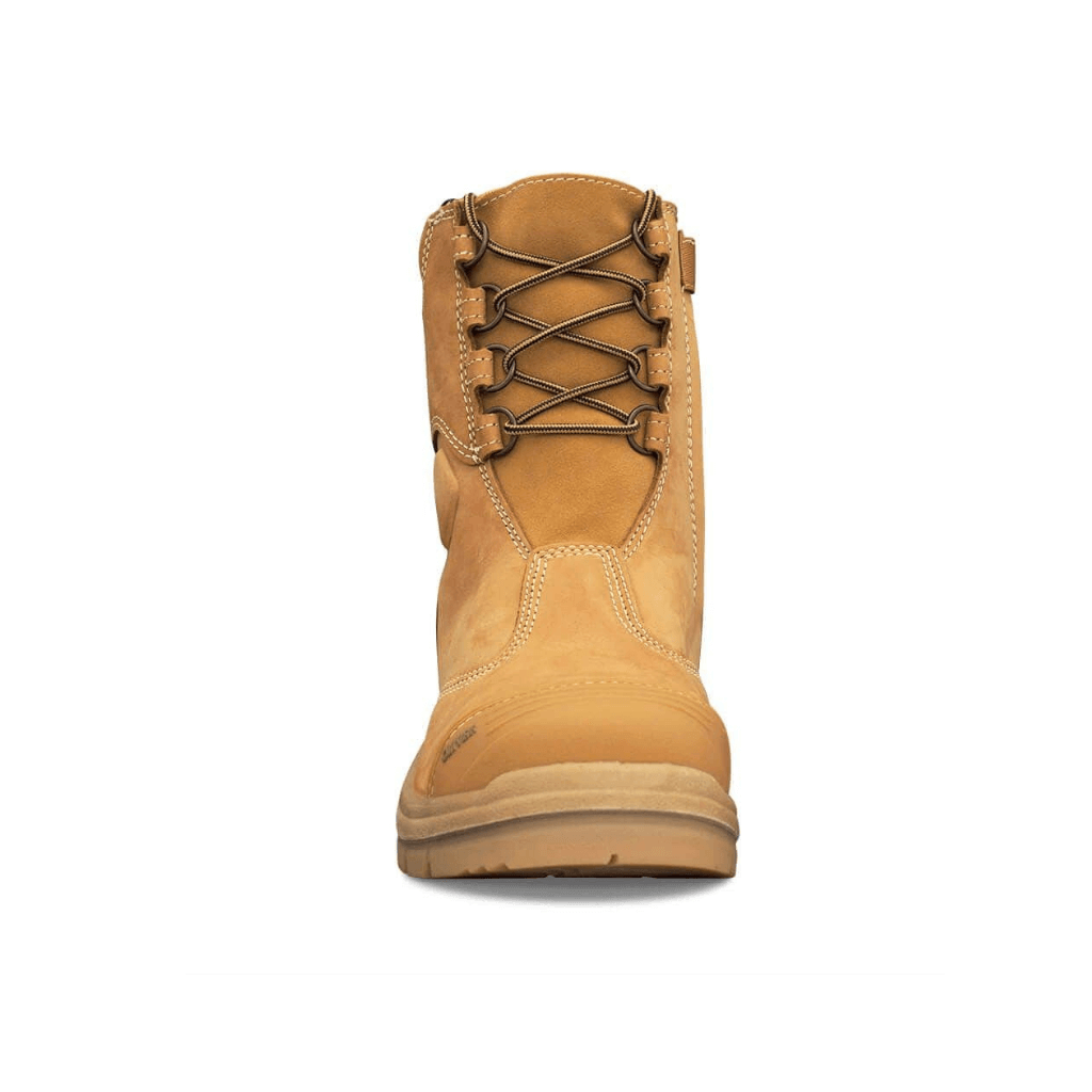 Oliver 55385 Lace Up Zip Side Welders High Leg Boot