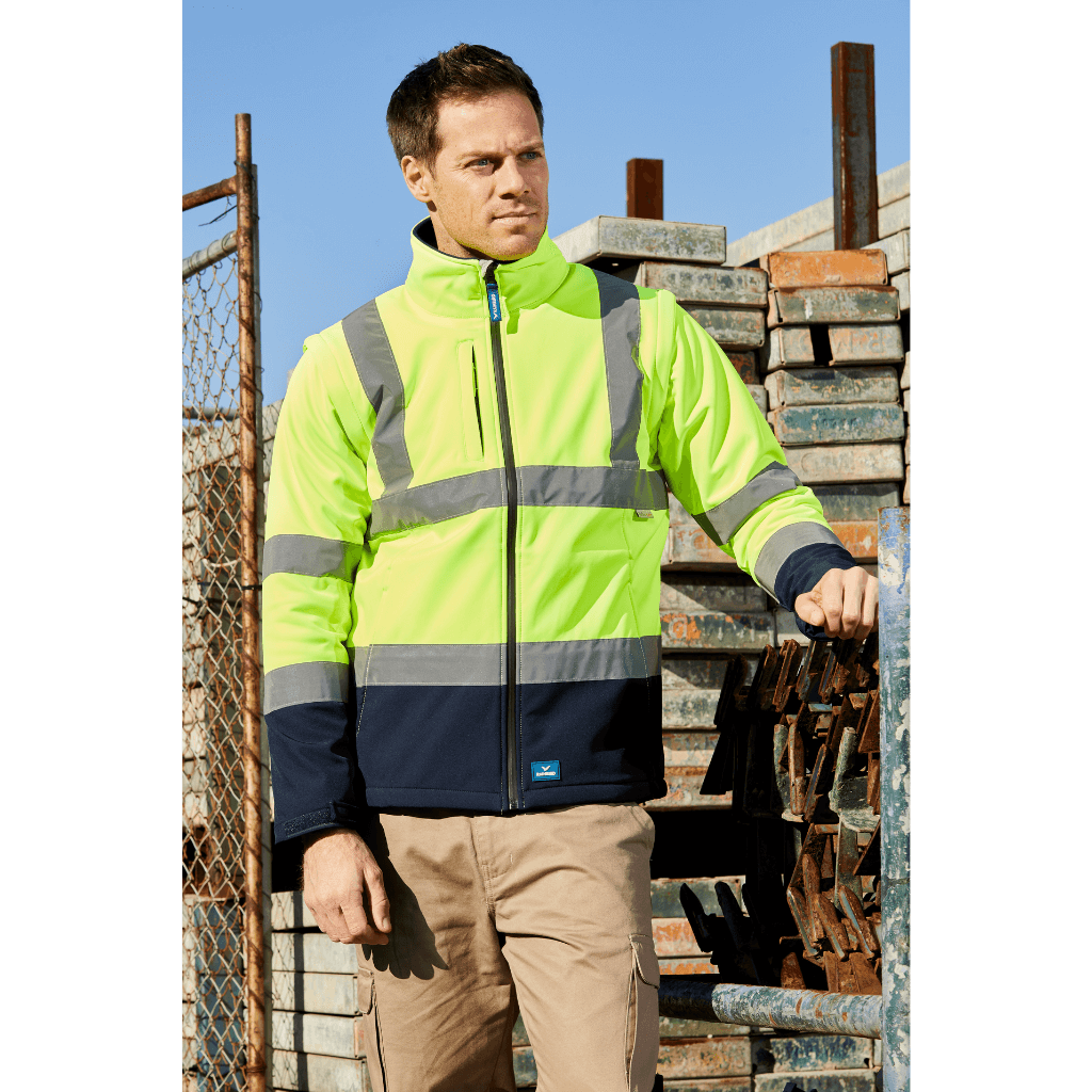 Mens Hi Vis Landy Softshell Jacket
