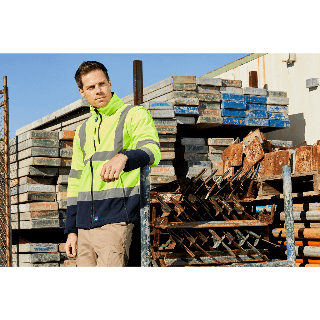 Mens Hi Vis Landy Softshell Jacket