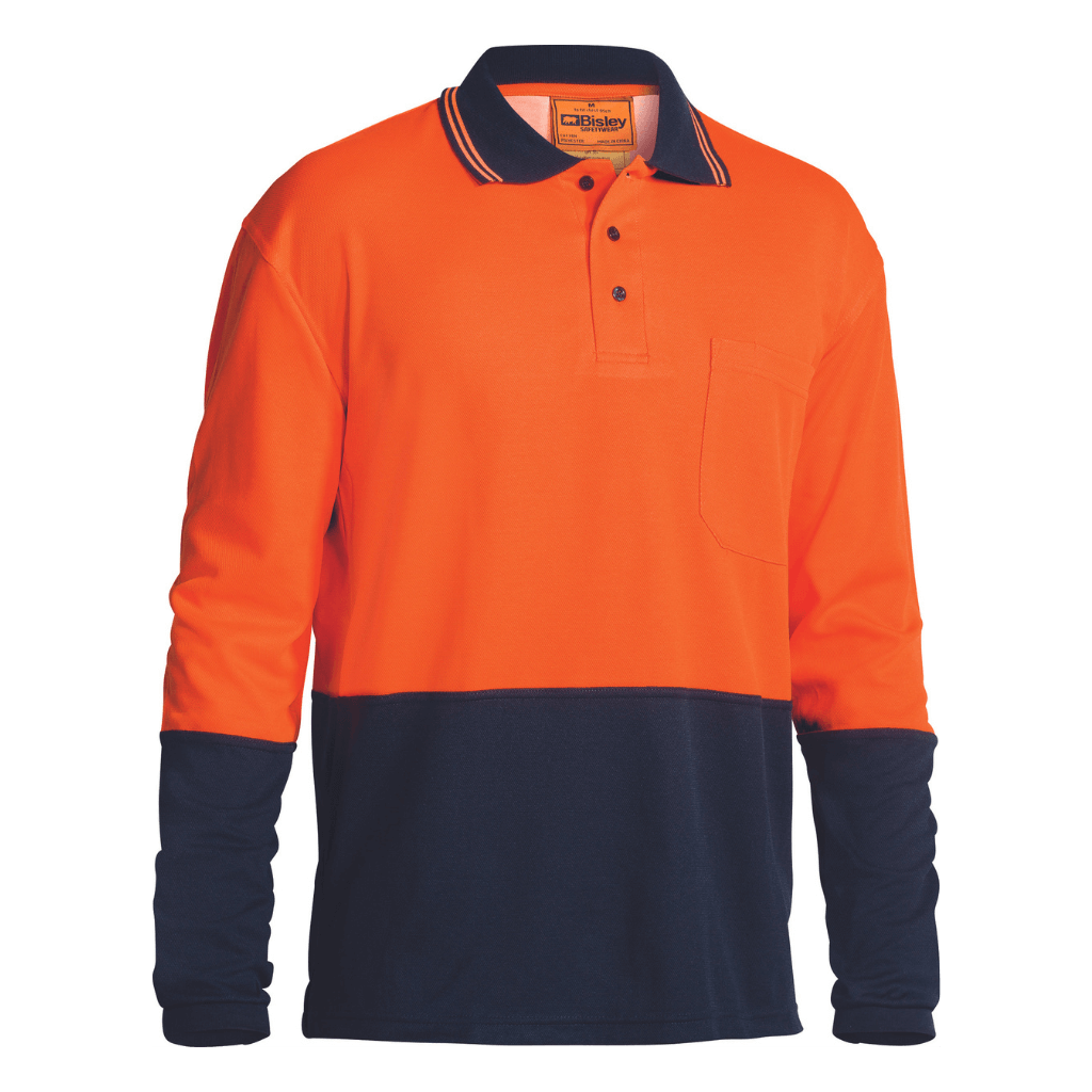 Hi Vis Polo L/S