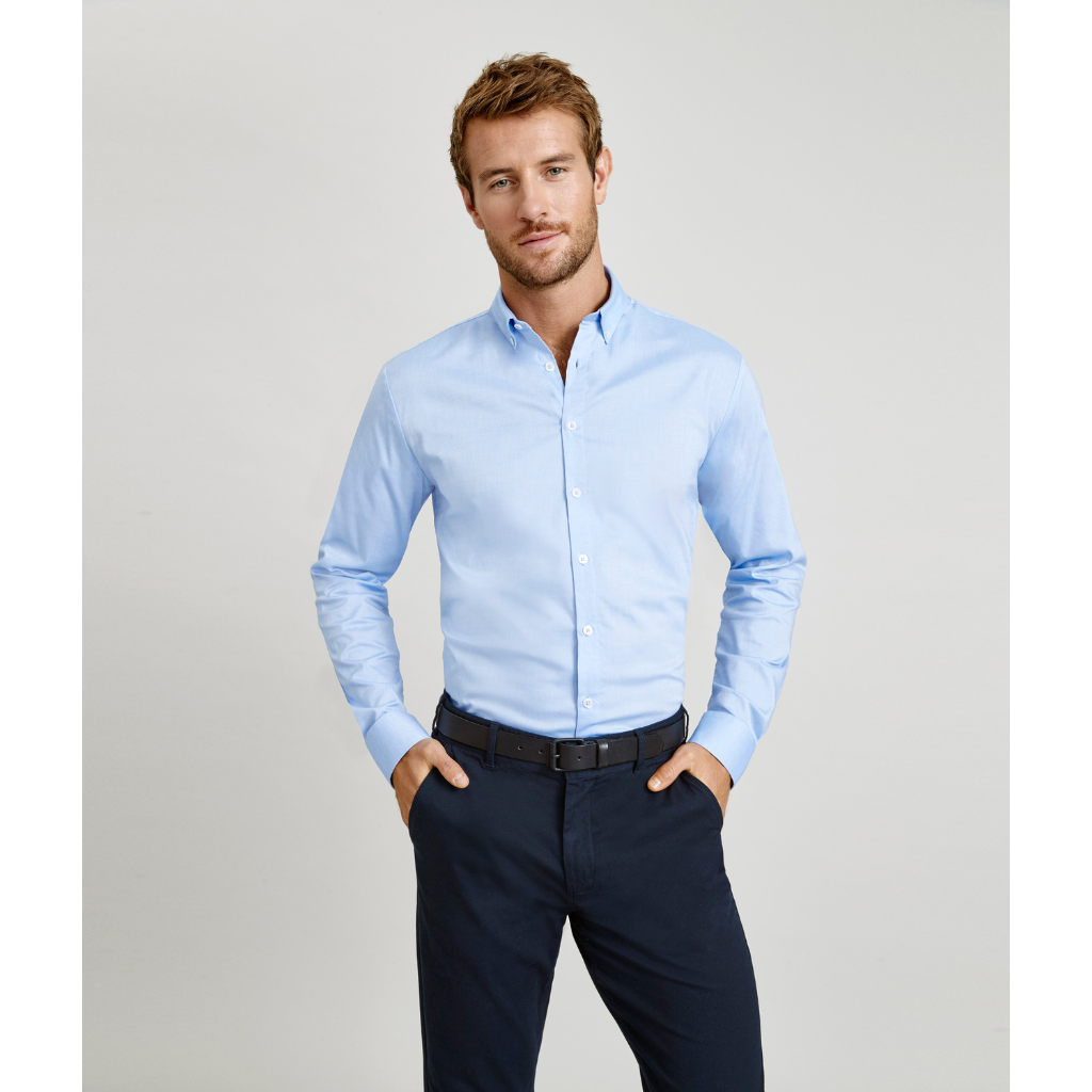 Biz Collection Camden Mens Long Sleeve Shirt (S016ML)