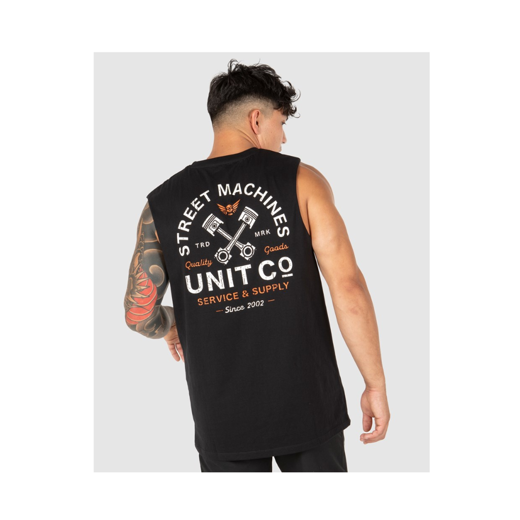 Unit Workwear Mens Muscle Overlap