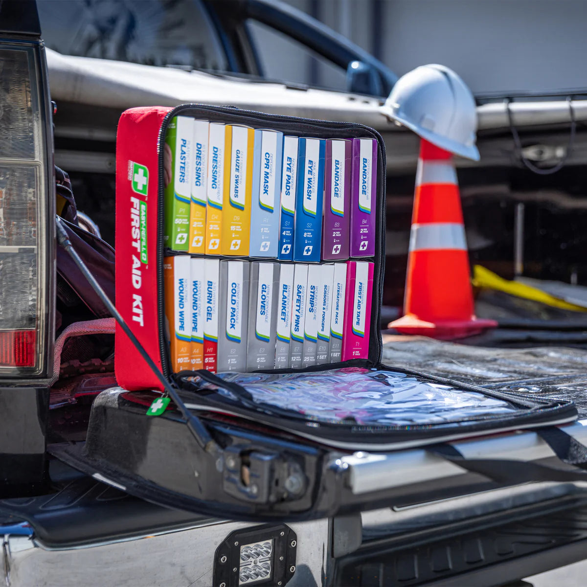 FastAid First Aid Kit Easy-Refill Vehicle Soft Pack