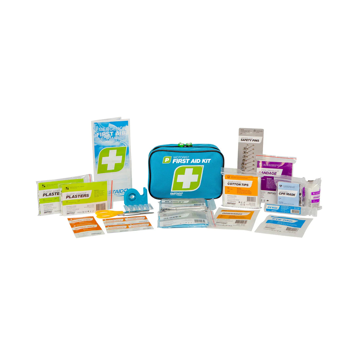 FastAid First Aid Kit Motorist Kit Soft Pack