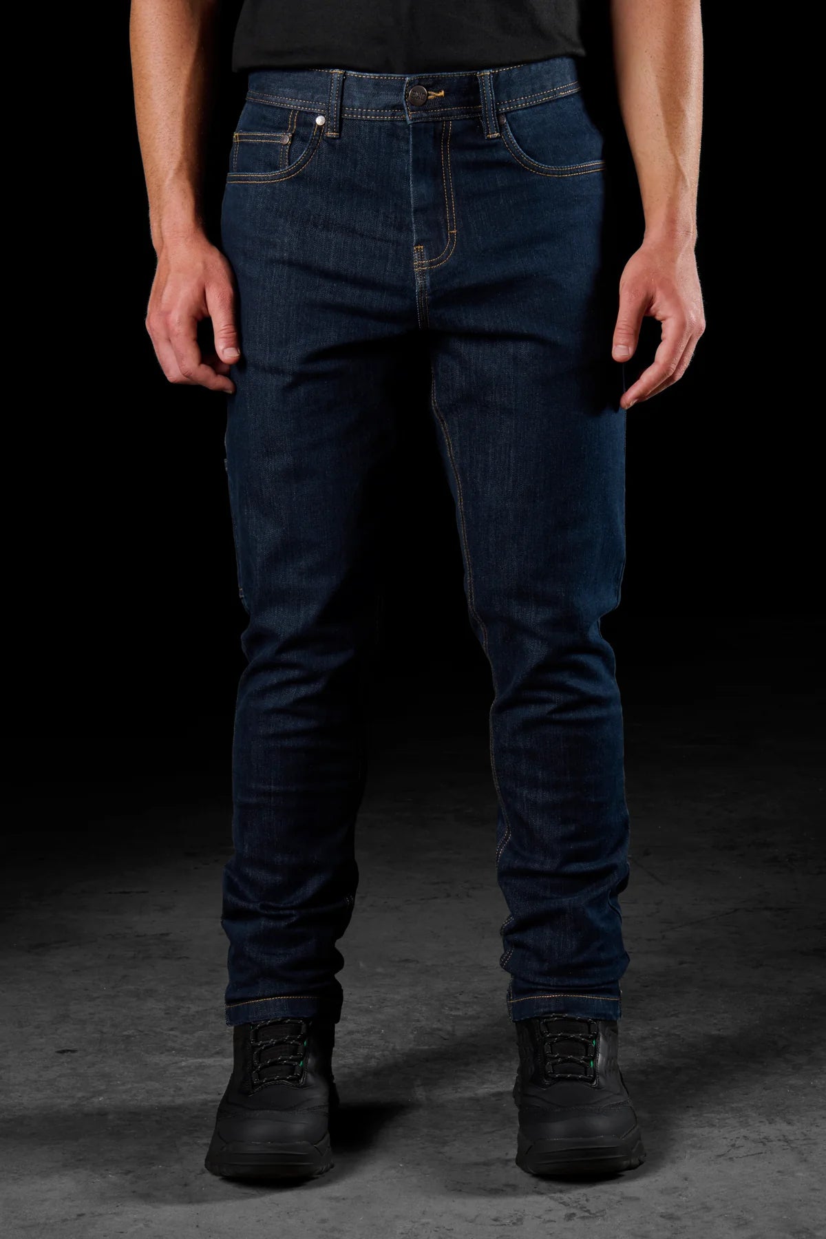 WD-4 Stretch Denim Straight Fit Jeans