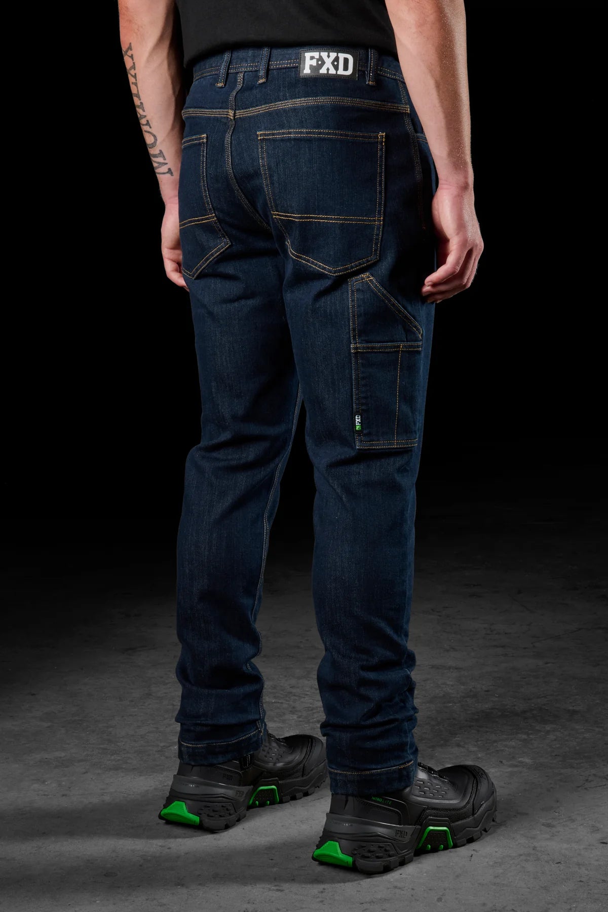 WD-4 Stretch Denim Straight Fit Jeans