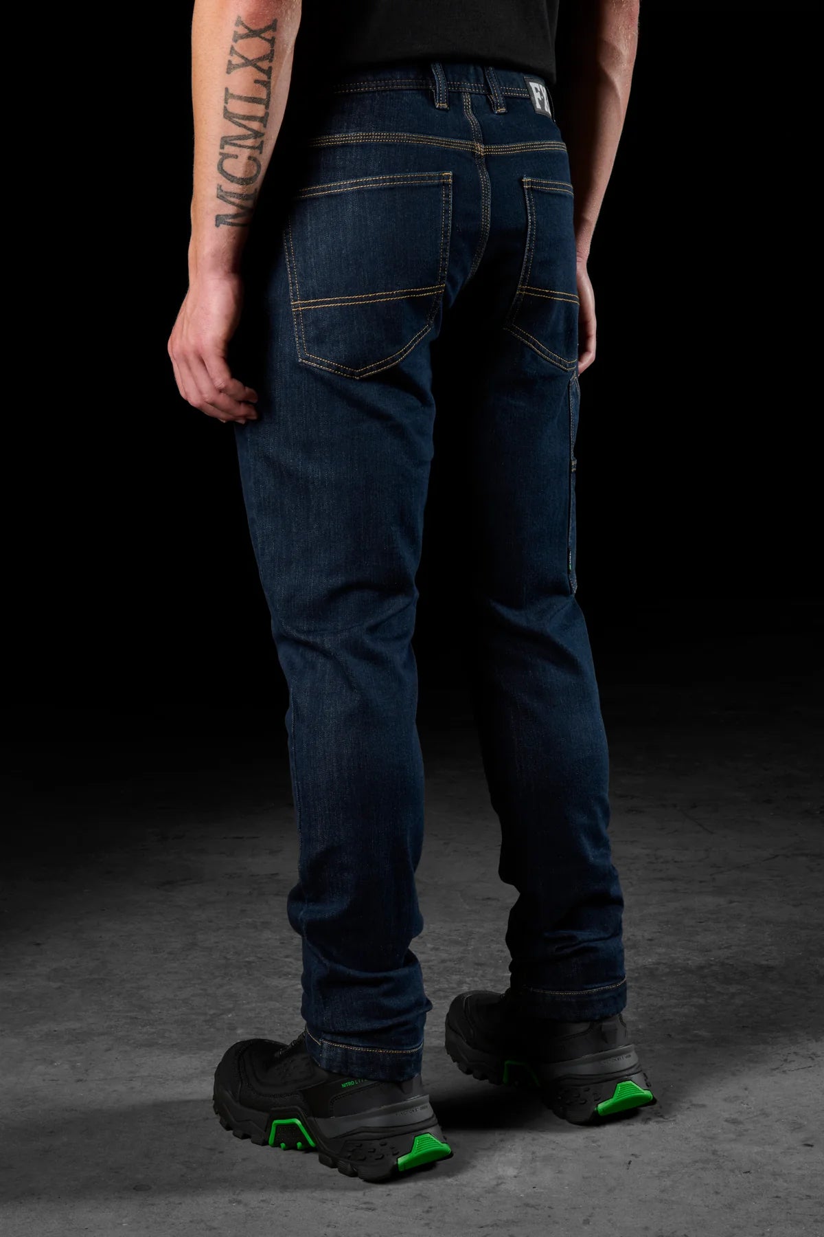 WD-4 Stretch Denim Straight Fit Jeans
