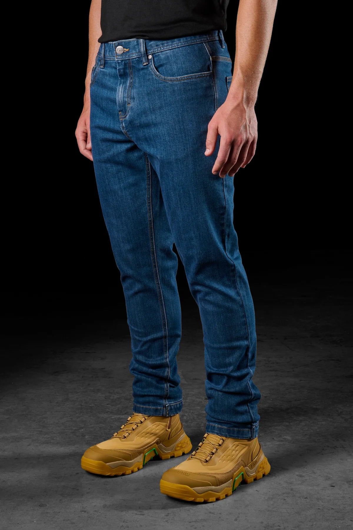 WD-4 Stretch Denim Straight Fit Jeans