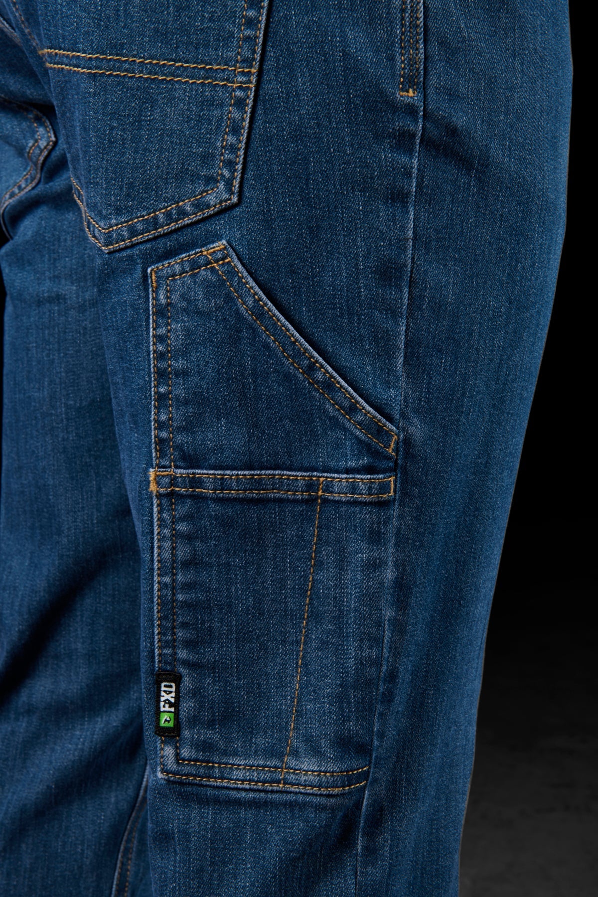 WD-4 Stretch Denim Straight Fit Jeans