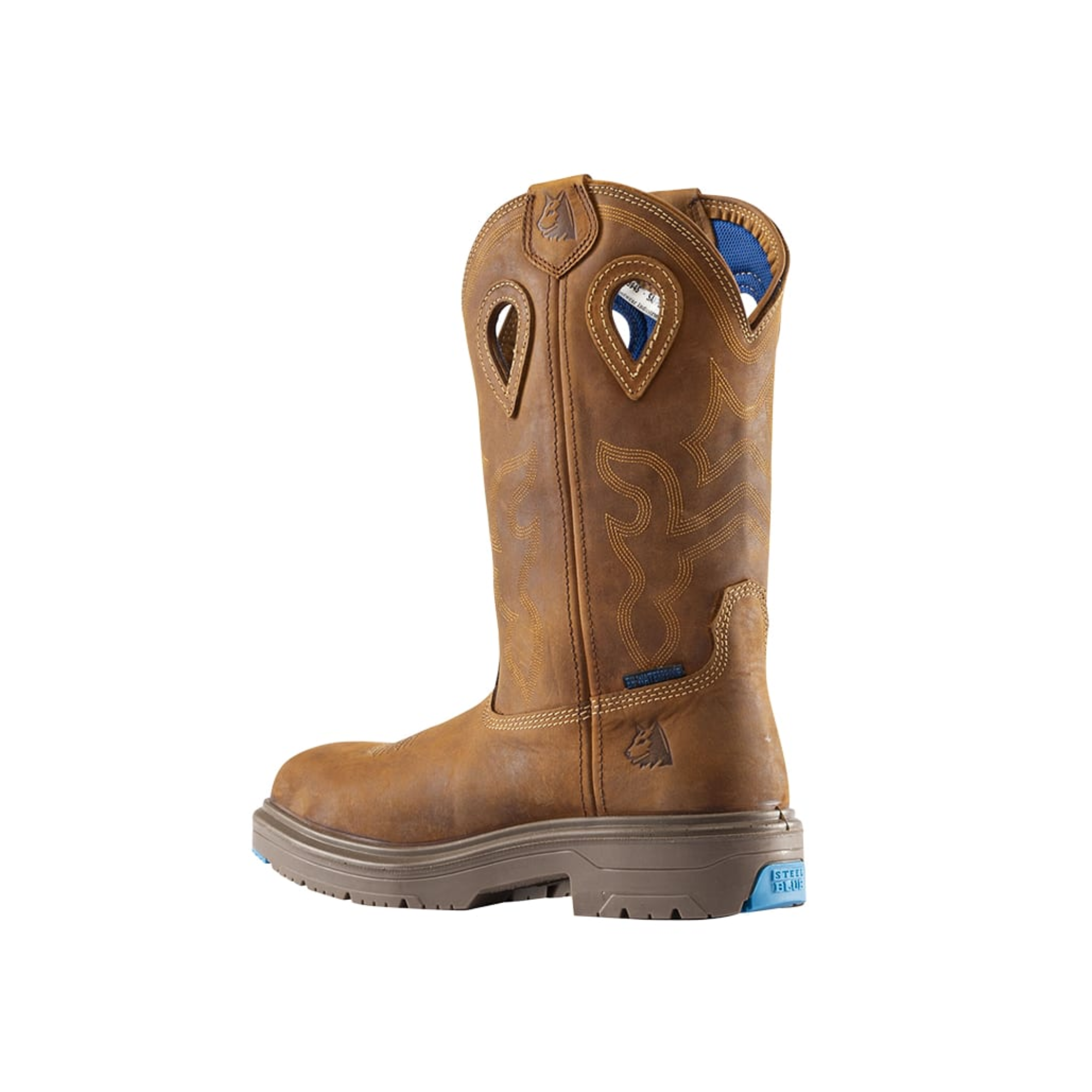 Steel Blue 813945 Blue Heeler Slip on Safety Boot