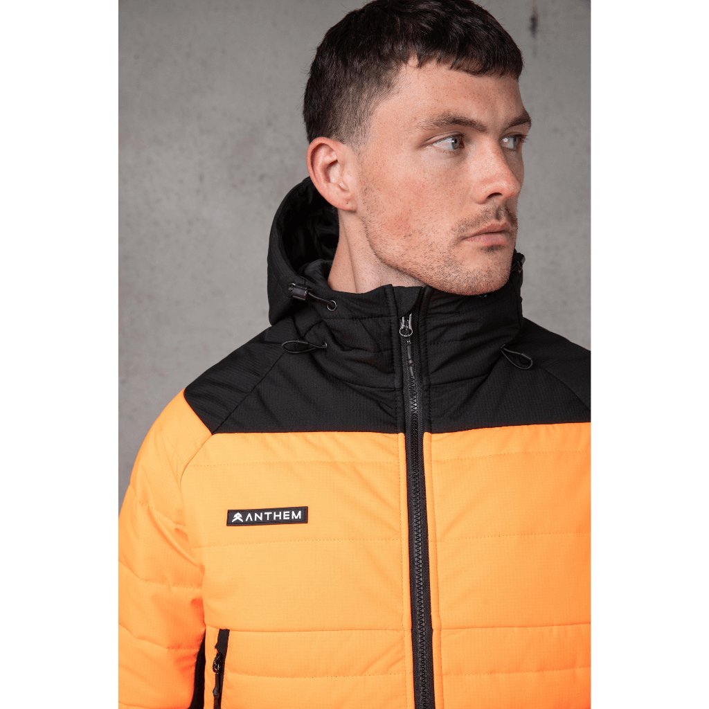 Anthem Workwear Performance Hi Vis Puffer Jacket - Worklocker Bacchus Marsh - Anthem Workwear - Apparel Mens Hi Vis Jackets - 769807303867