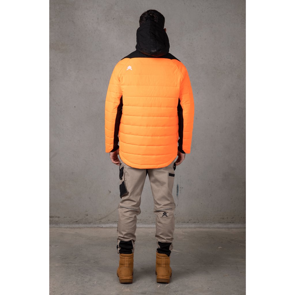Anthem Workwear Performance Hi Vis Puffer Jacket - Worklocker Bacchus Marsh - Anthem Workwear - Apparel Mens Hi Vis Jackets - 769807303867