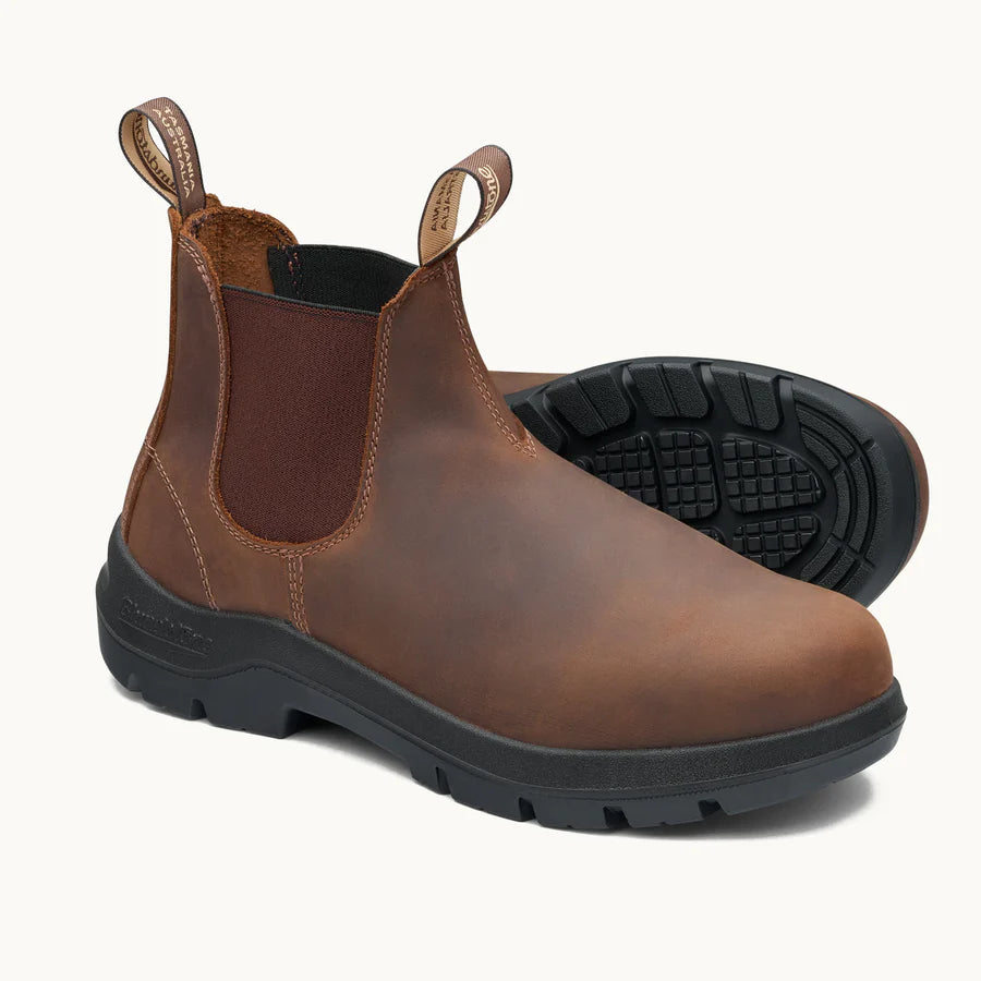 WorkLife 720 Leather Elastic Side Boot