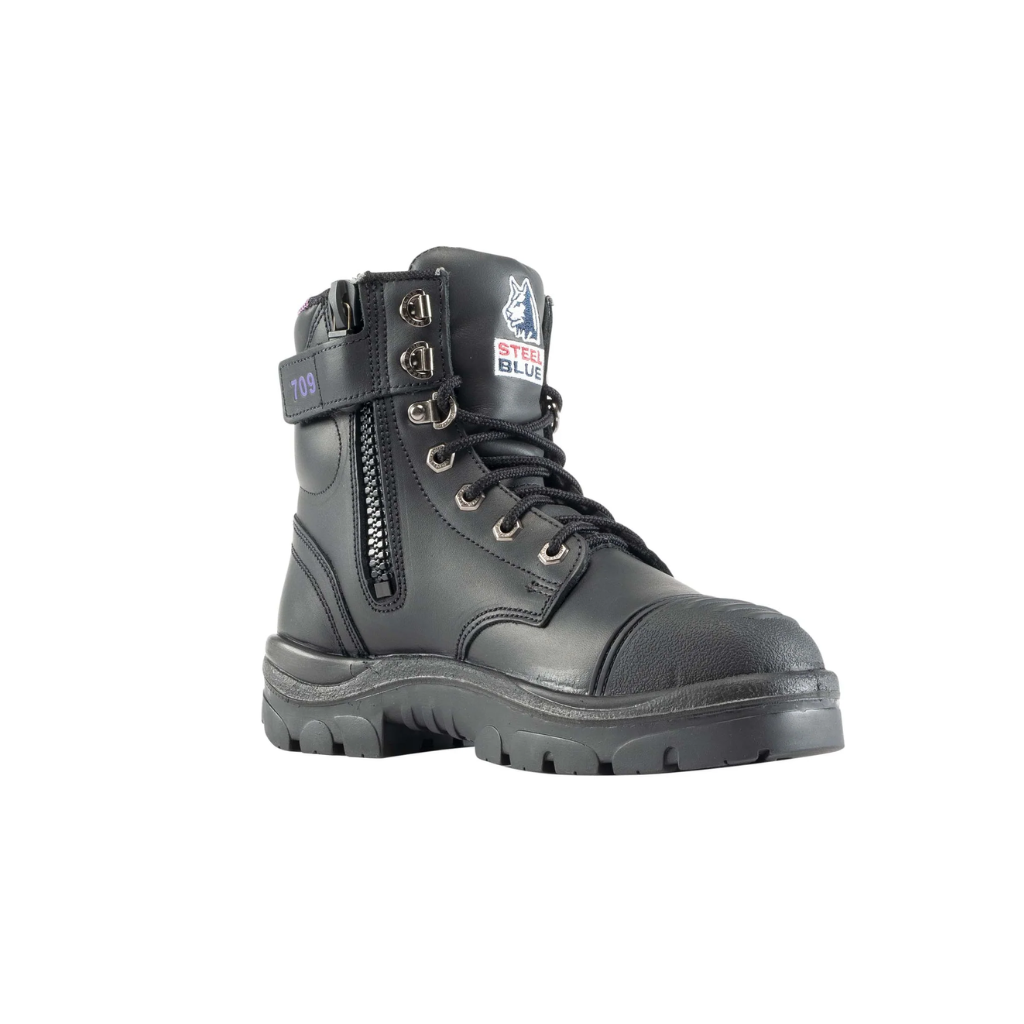 Steel Blue 512709 Argyle Ladies Zip Scuff Safety