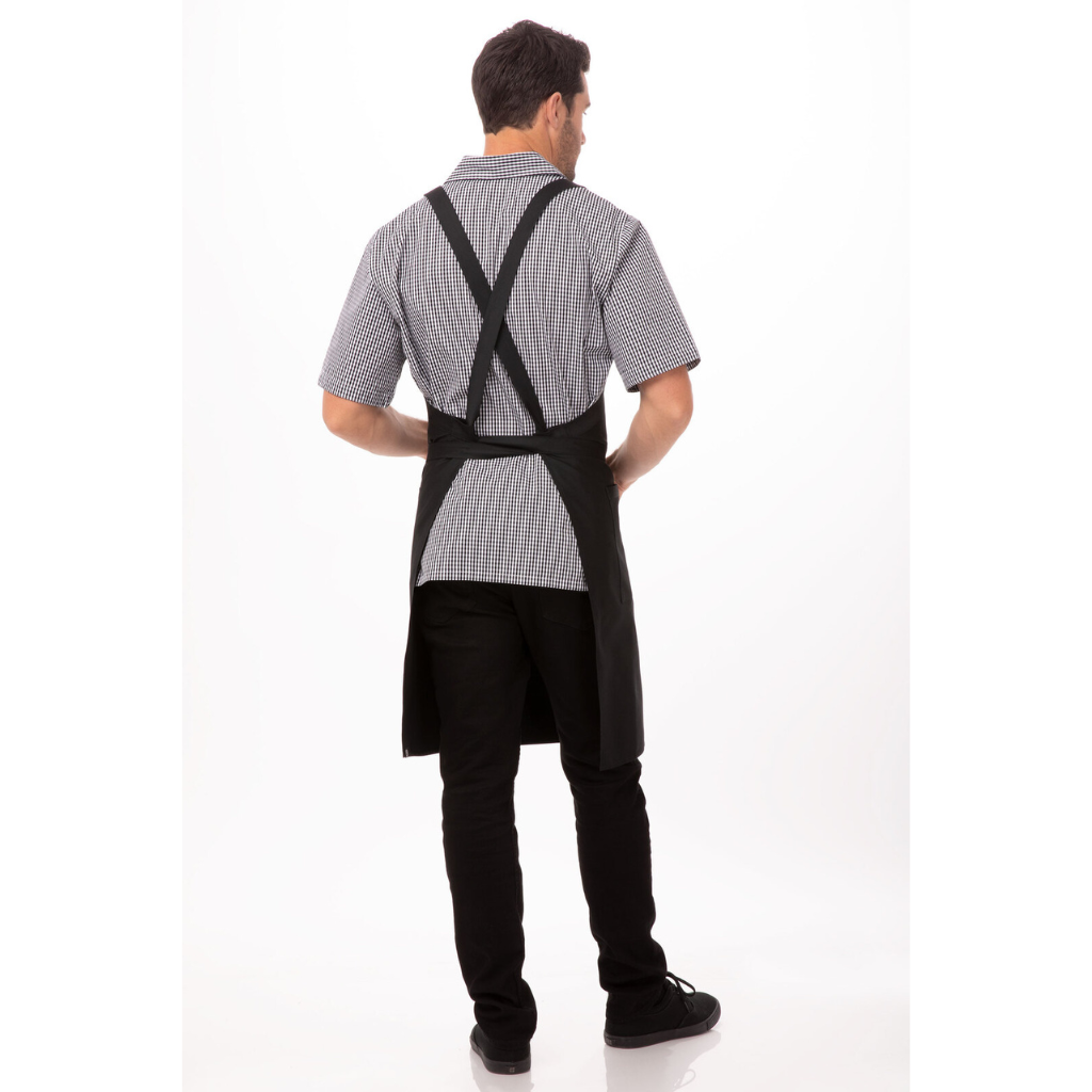 Chef Works F35 Cross-back Bib Apron