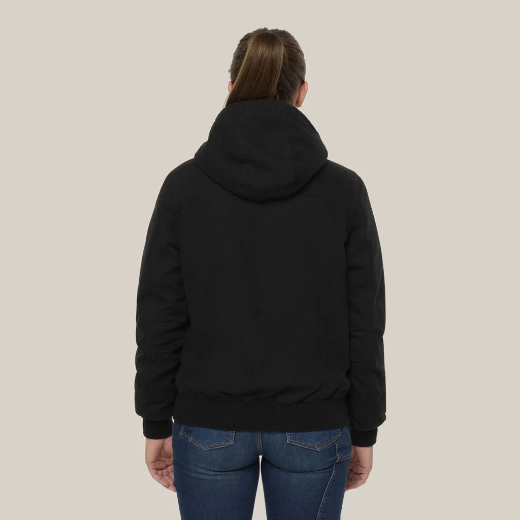 Womens Canvas Bomber Jacket