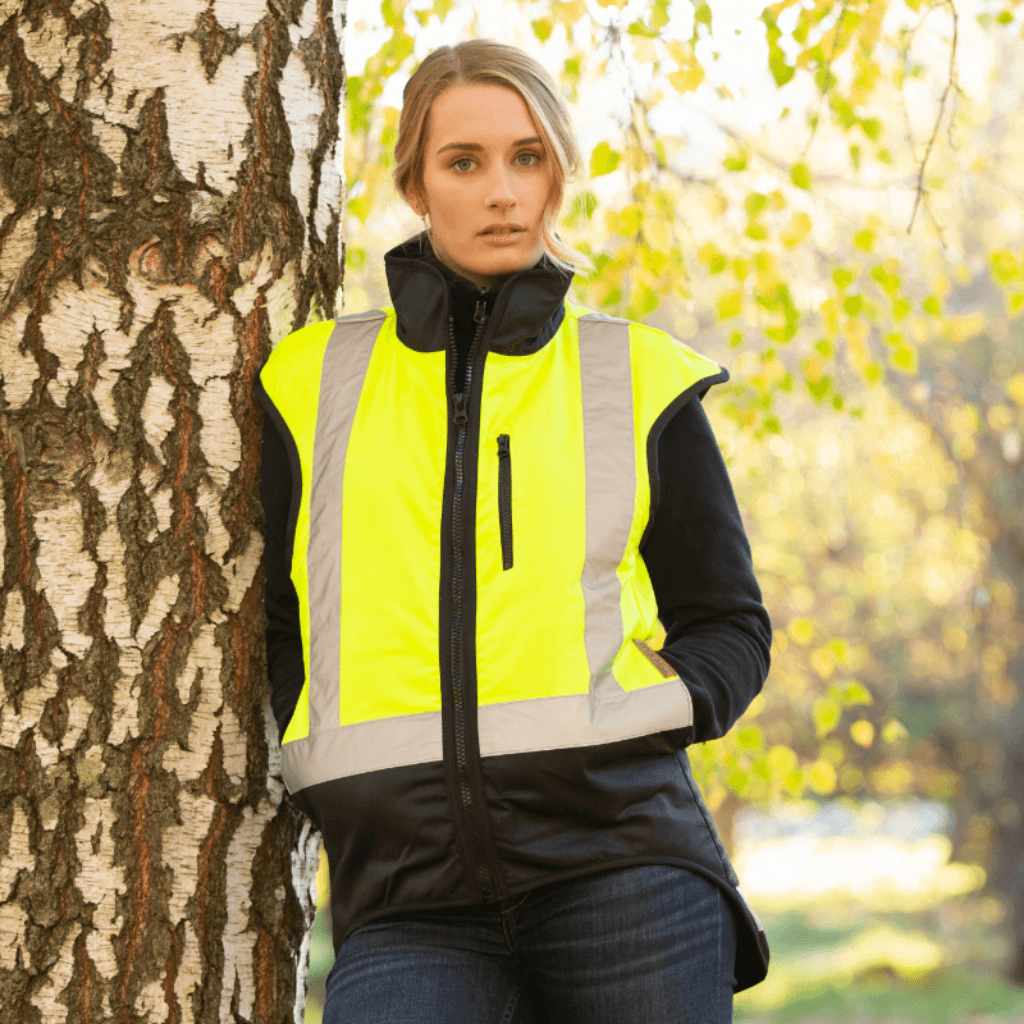 Fur lined vest discount