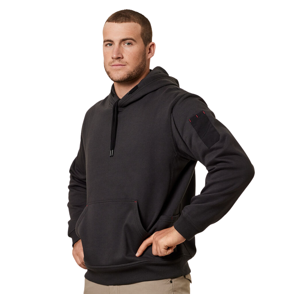 Brushed Plain Fleece Hoodie