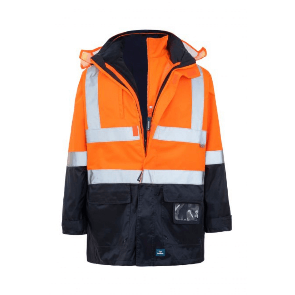 4-in-1 Hi Vis Utility Jacket And Vest