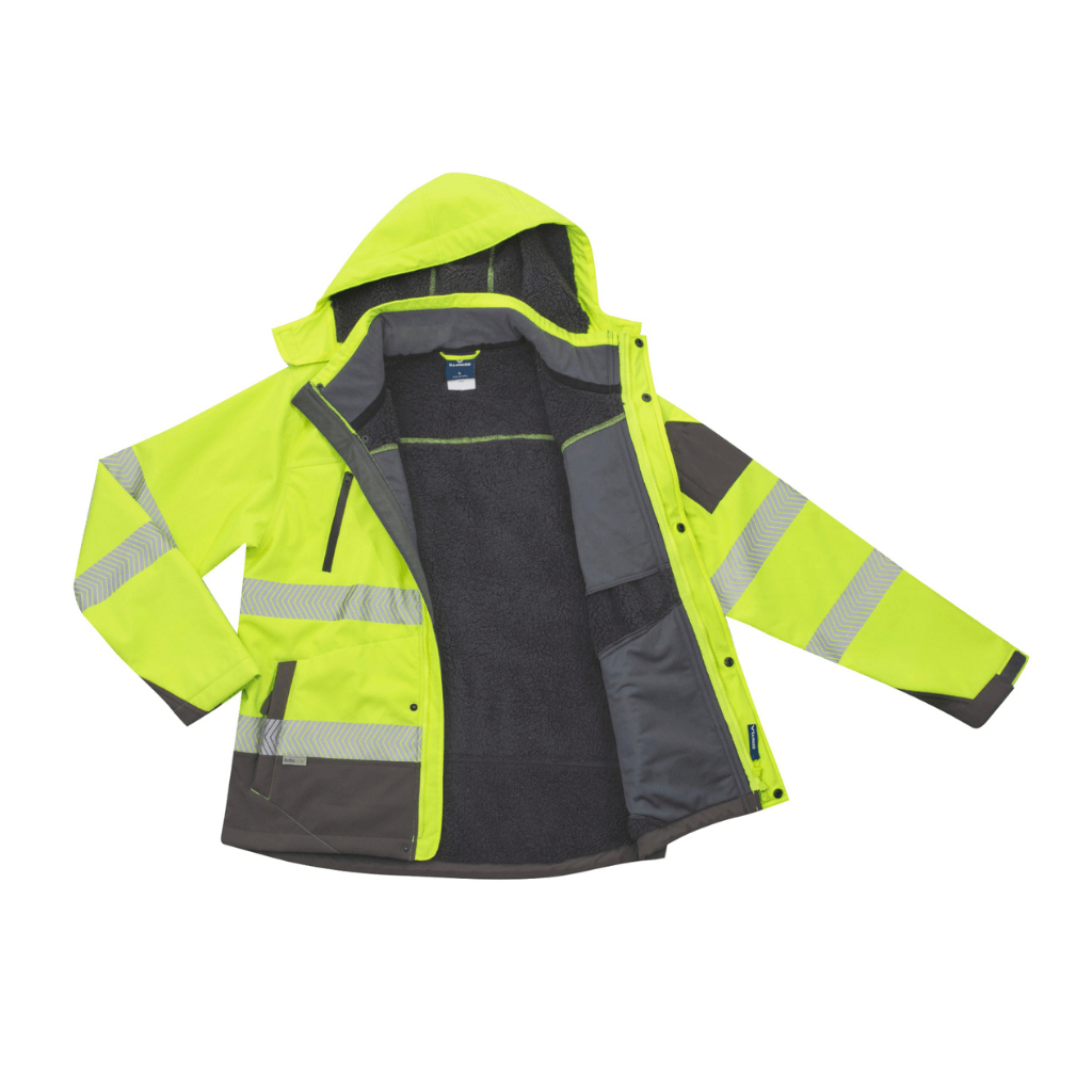 Mens Hi Vis Jones Softshell Coat