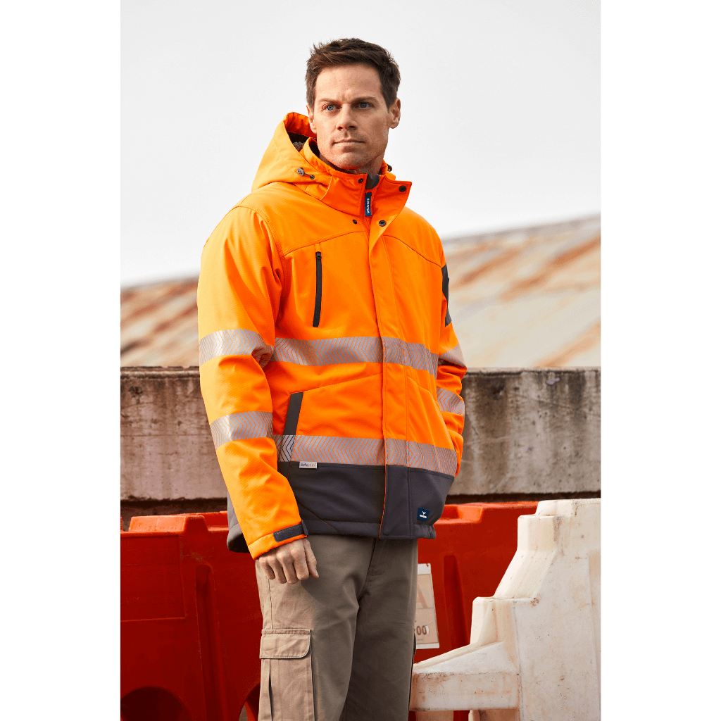Mens Hi Vis Jones Softshell Coat