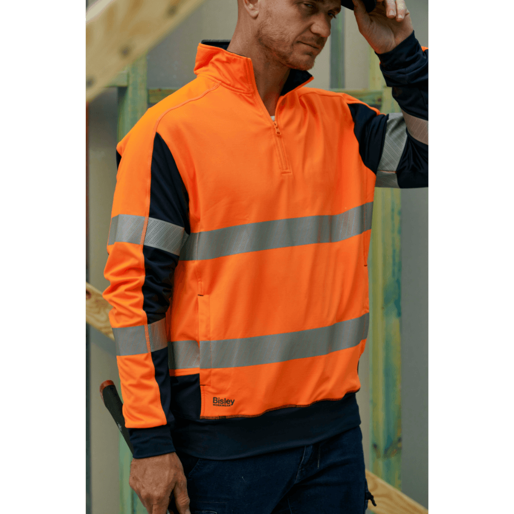 Taped Stretchy 1/4 Zip Pullover