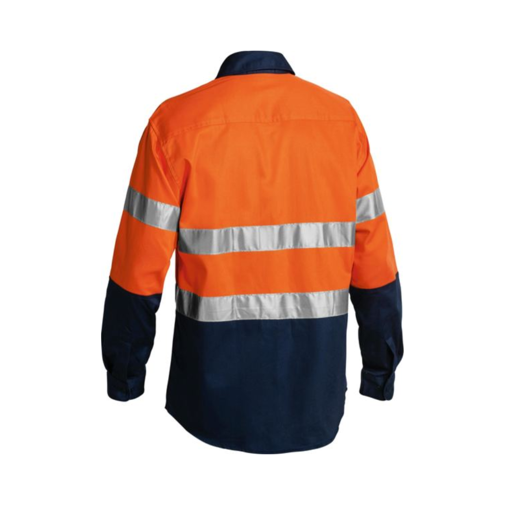 Hi Vis Cotton Drill L/S Shirt