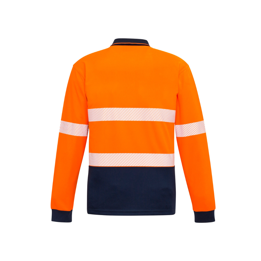 Syzmik ZH530 Taped Hi Vis Polo Long Sleeve